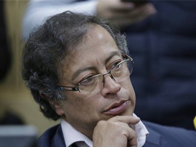 Senador colombiano Gustavo Petro. Foto: Colprensa - Álvaro Tavera
