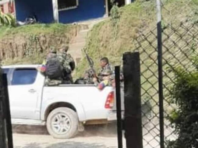 La comunidad reportó que desde el 3 de febrero hicieron presencia disidentes de las Farc que desplazaron al Eln de esa zona . Foto: Archivo