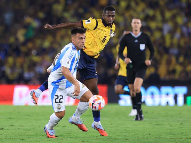 Ecuador vs. Argentina en septiembre de 2025. FOTO: by Franklin Jacome/Getty Images