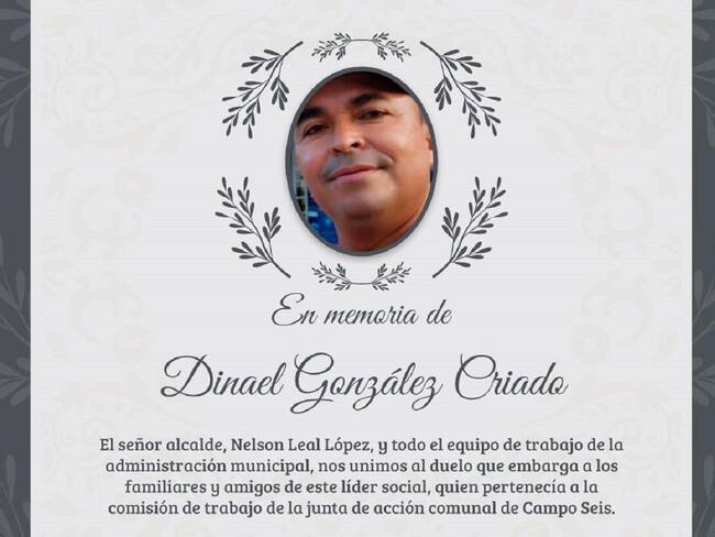 Asesinado líder comunal en el municipio de Tibú, Norte de Santander-Cortesía