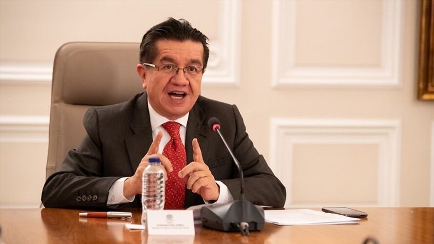 Ministro de Salud, Fernando Ruiz. Foto: Colprensa