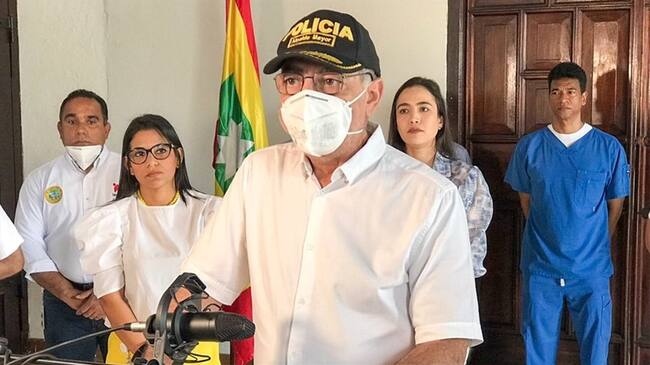 William Dau, alcalde de Cartagena. Foto: Archivo