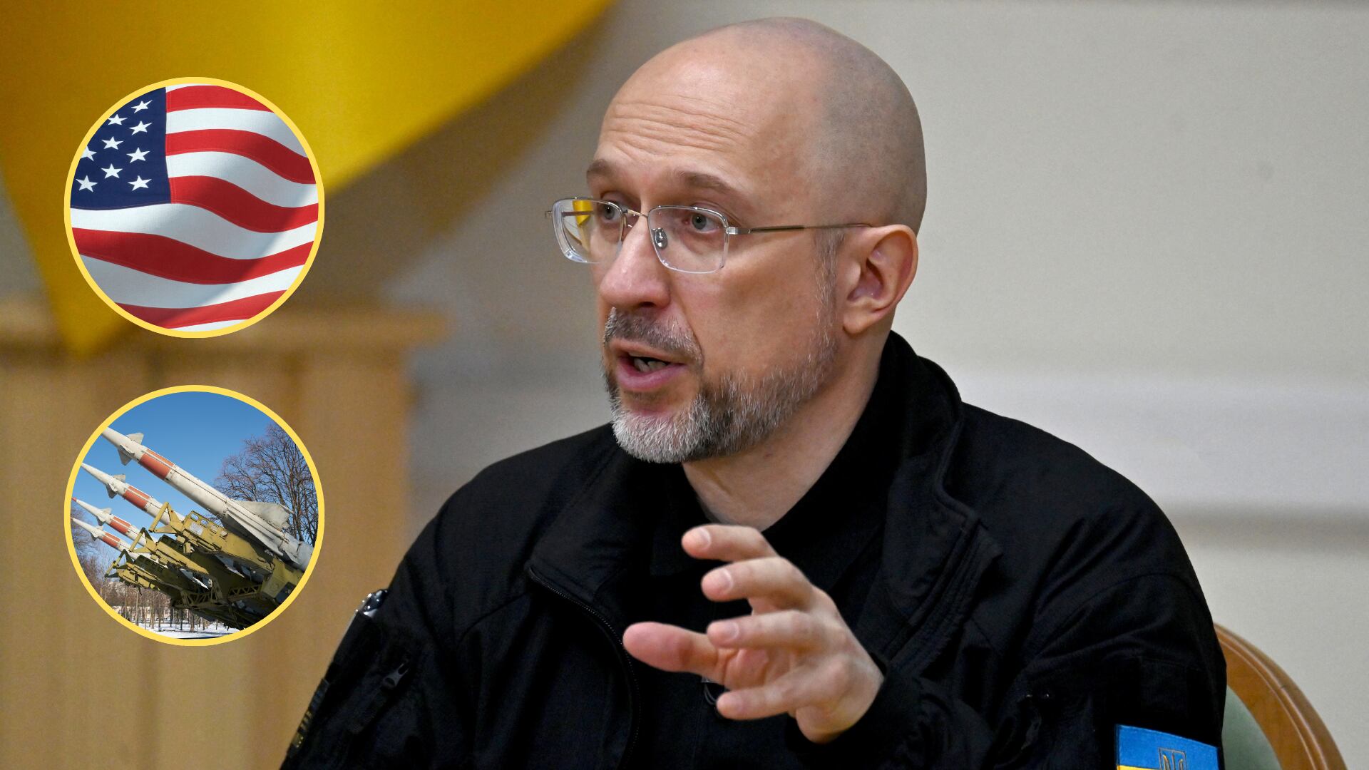 Primer ministro Denís Shmigal. FOTO; SERGEI SUPINSKY/AFP vía Getty Images.