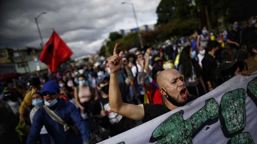 Más de 2 mil lesionados han dejado movilizaciones en el país desde el 28 de abril. Foto: Colprensa