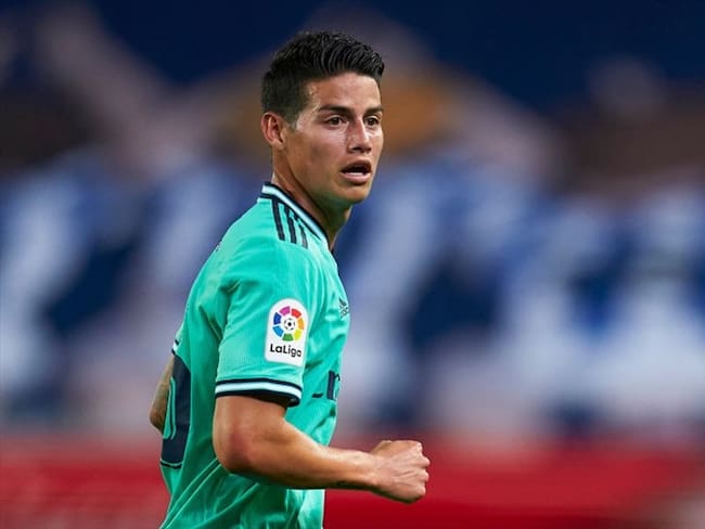 El director técnico del Real Madrid dijo que el colombiano le solicitó no jugar en el partido del equipo merengue contra el Athletic.. Foto: Getty Images