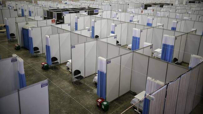 Habrá un pabellón especial para pacientes asintomáticos que no puedan aislarse en sus viviendas y también se atenderá a pacientes que salieron de UCI.. Foto: Colprensa