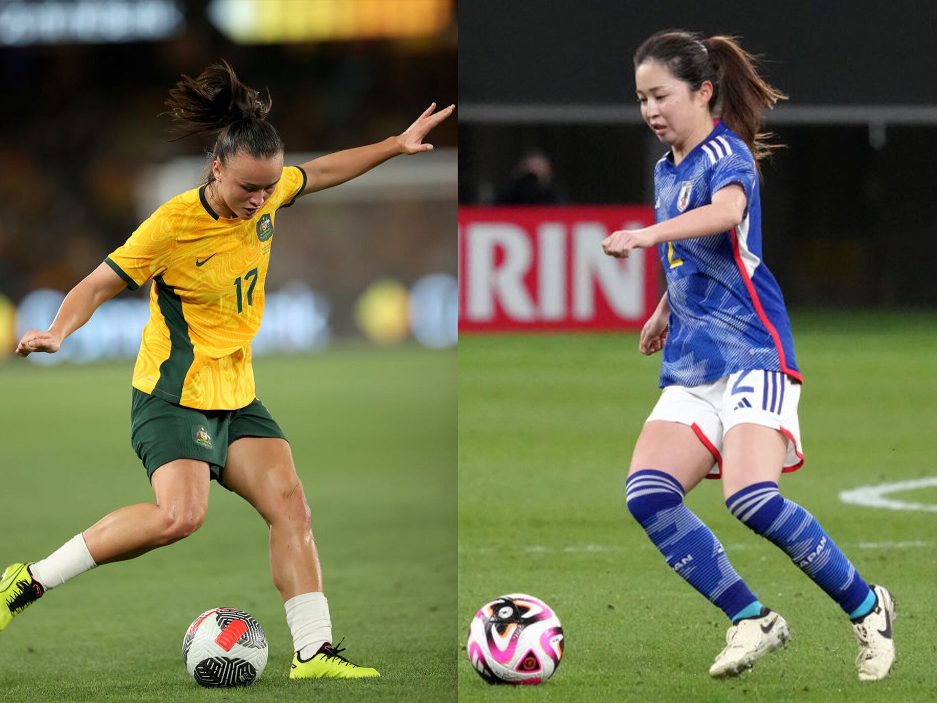 Australia (Foto por Kelly Defina/Getty Images) y Japón (Foto por Koji Watanabe/Getty Images)