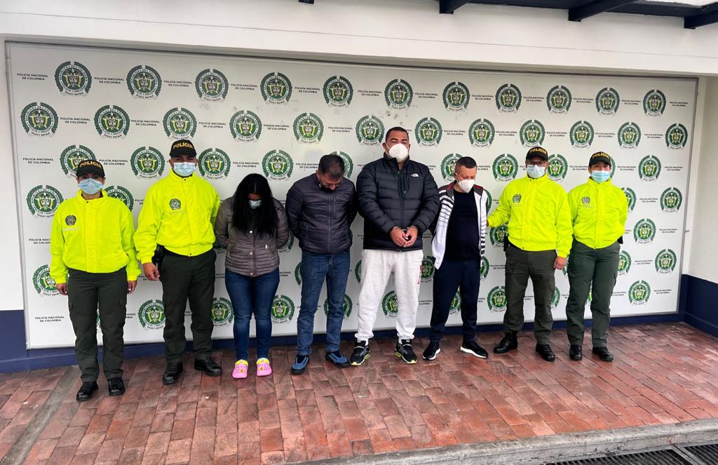 Duro golpe contra el Clan del Golfo: 24 capturados, entre ellos, 10 extraditables. Foto: Cortesía Policía Nacional.