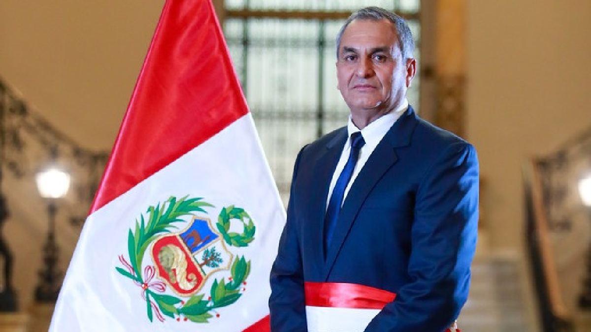 Vicente Romero, ministro de Interior de Perú | Foto: Presidencia Perú
