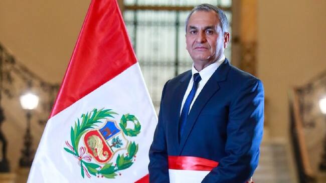 Vicente Romero, ministro de Interior de Perú | Foto: Presidencia Perú