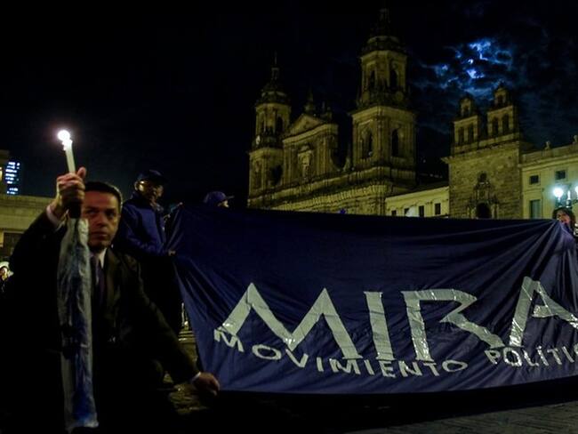 El partido Mira es el primero en inscribir las listas de candidatos al Congreso de la República. Foto: Colprensa