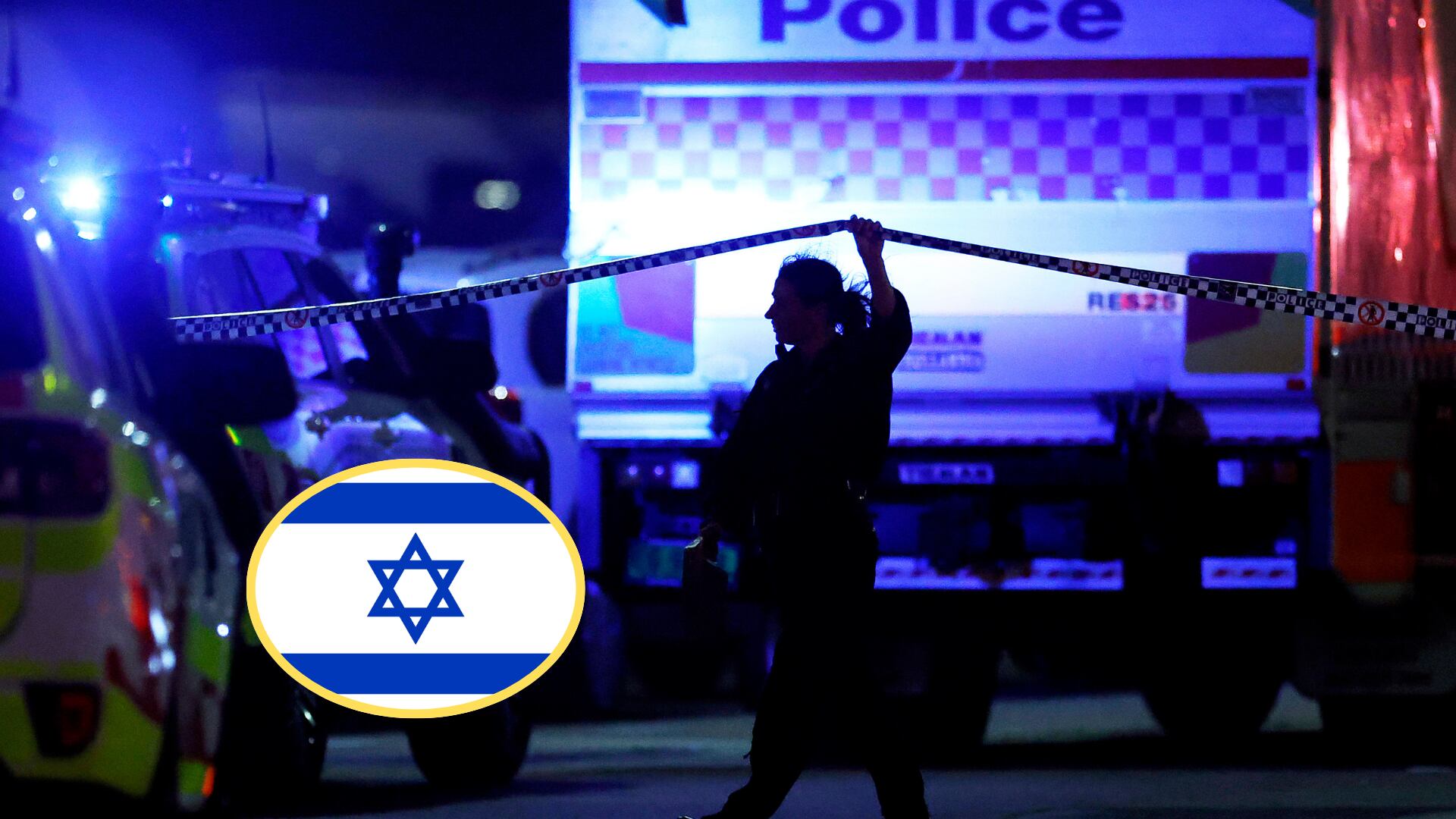 Emergencias tras el ataque en Sidney. Foto: Darrian Traynor/Getty ImagesIsrael. Foto: Getty Images.