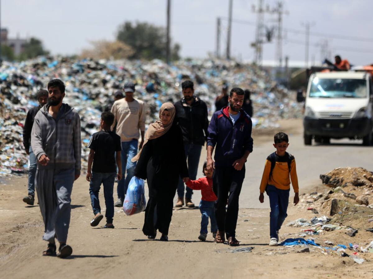 ONU: desplazamiento forzado de palestinos podría ser considerado nuevo crimen de guerra