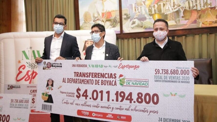 El sector salud del país recibió un total de $4.694.386.300.. Foto: Gobernación de Boyacá