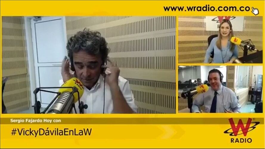 Sergio Fajardo. Foto: W Radio