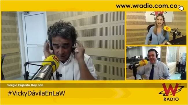 Sergio Fajardo. Foto: W Radio