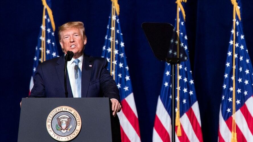 Trump asistirá a marcha en contra del aborto . Foto: Getty Images