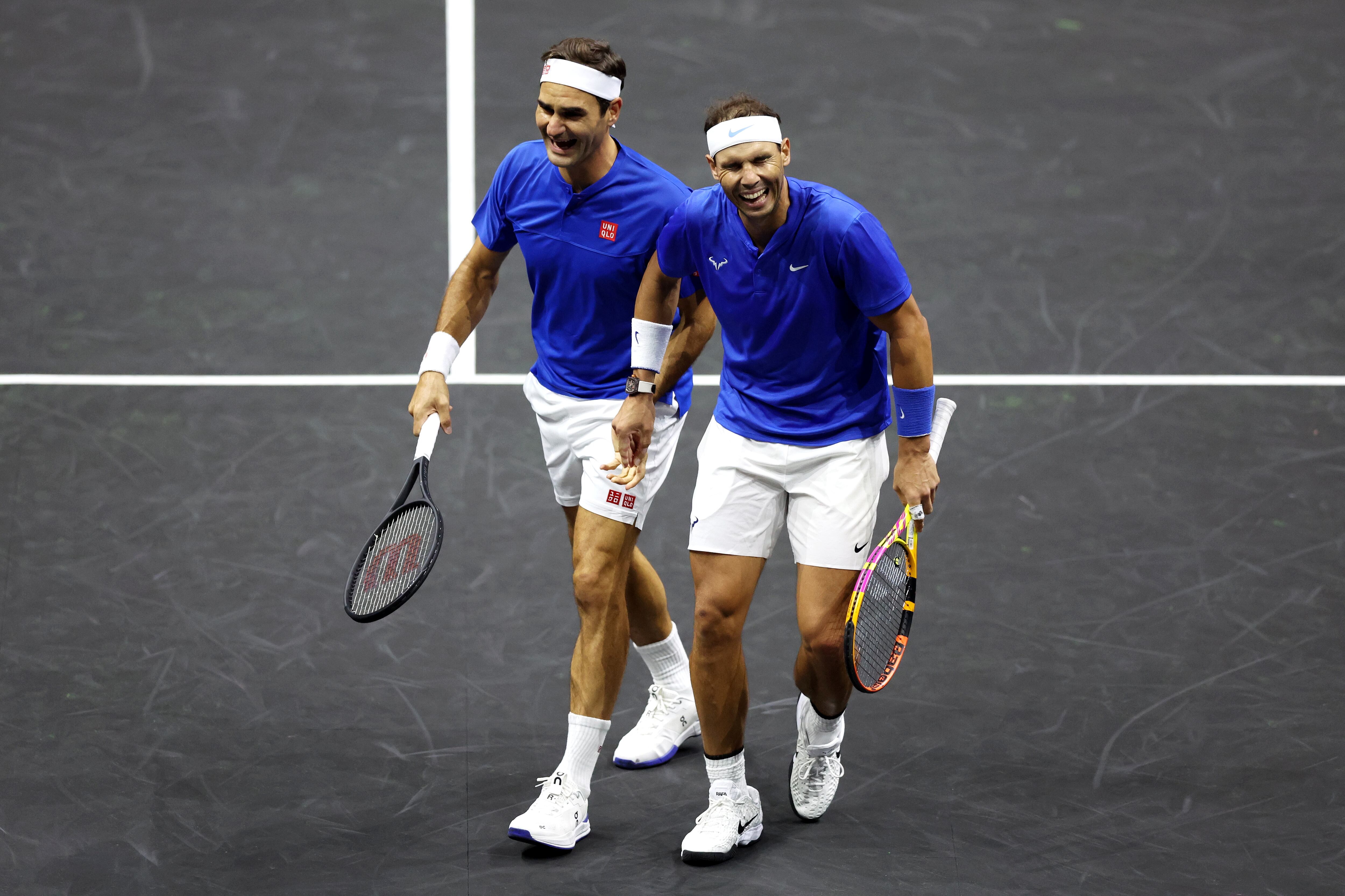 Roger Federer y Rafael Nadal | Imagen de Getty Images