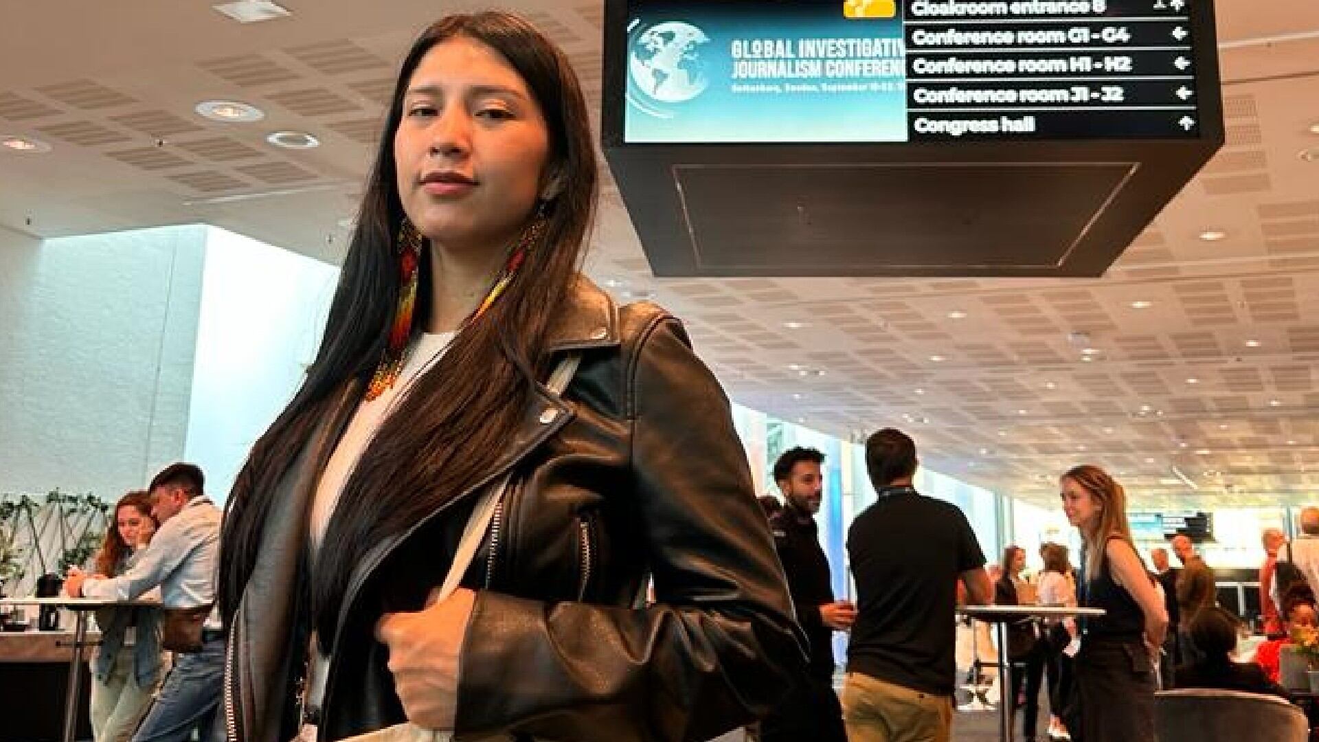 A sus 30 años, la joven se ha convertido en una de las principales referentes étnicas en temas de biodiversidad, pueblos indígenas y medioambiente. | Foto: cortesía