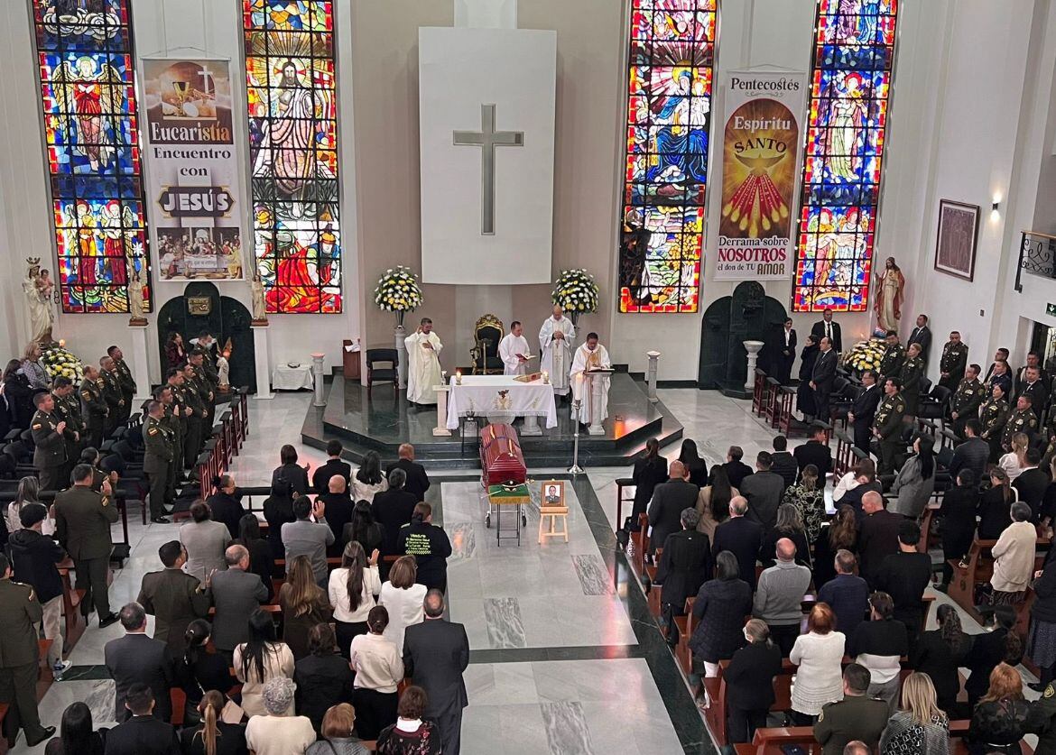 Exequias del coronel Oscar Dávila | Foto: Suministrada