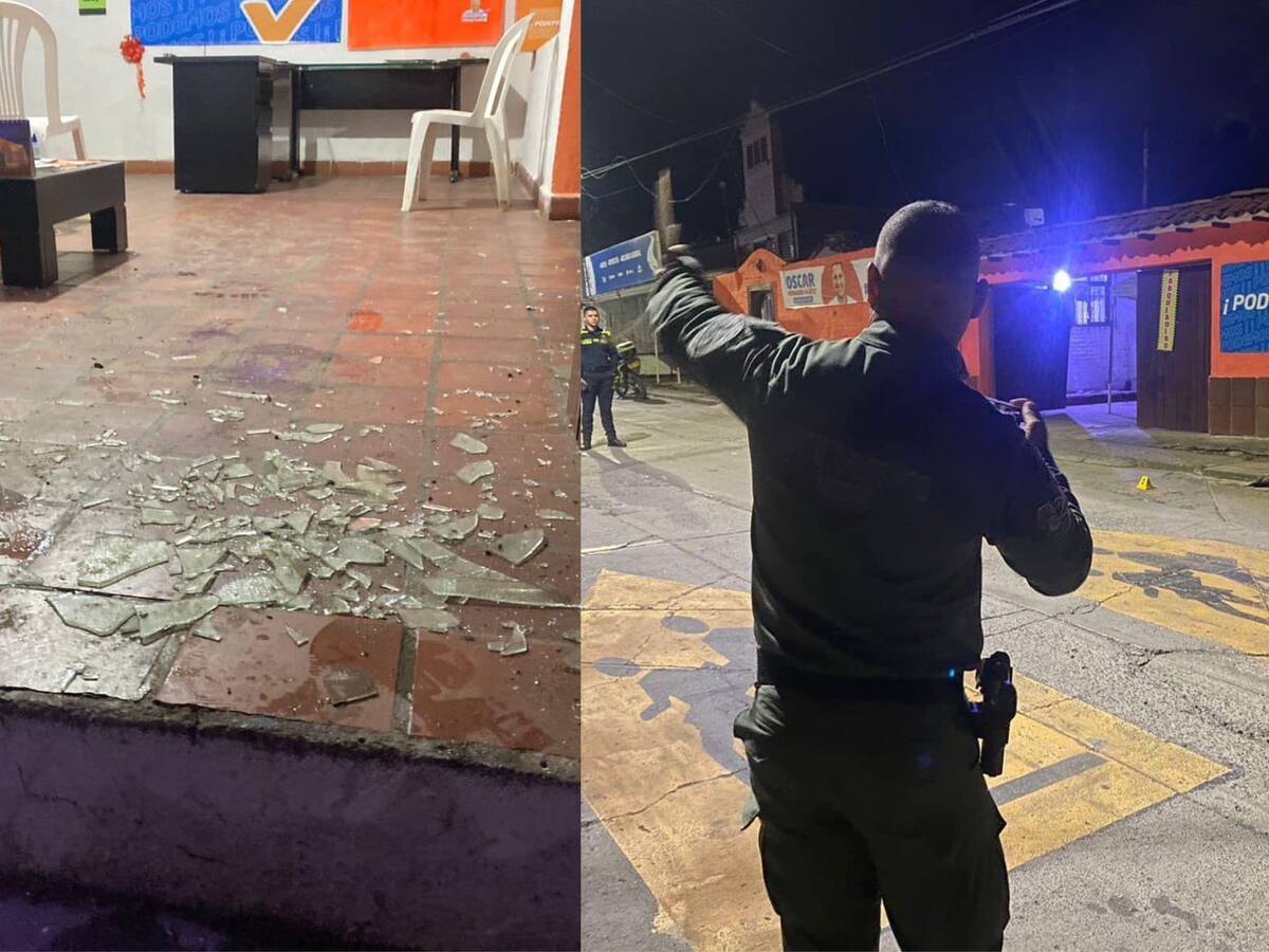 Atacan sede de campaña de candidato a la Alcaldía de Vijes, Valle del Cauca