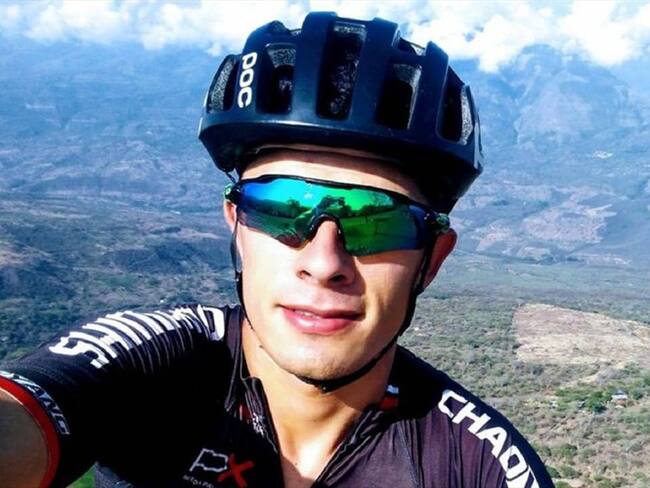 Ciclista santandereno. Foto: Suministrada.