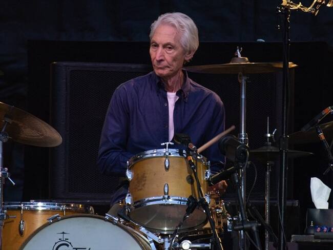 Charlie Watts, baterista de los Rolling Stones. Foto: Roberto Ricciuti/Getty Images