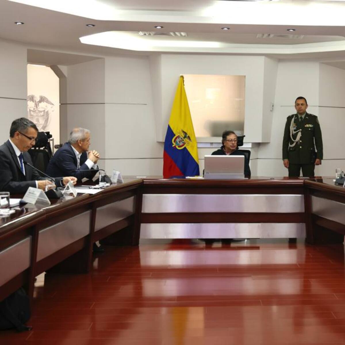 Petro y Galán se reunieron en la Casa de Nariño