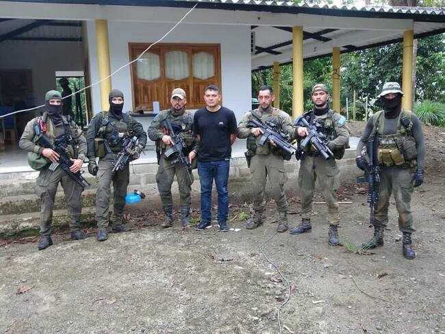 Capturan a uno de los hombres más buscados del Clan del Golfo: alias ‘Atilito’. Foto: Twitter Gustavo Petro.