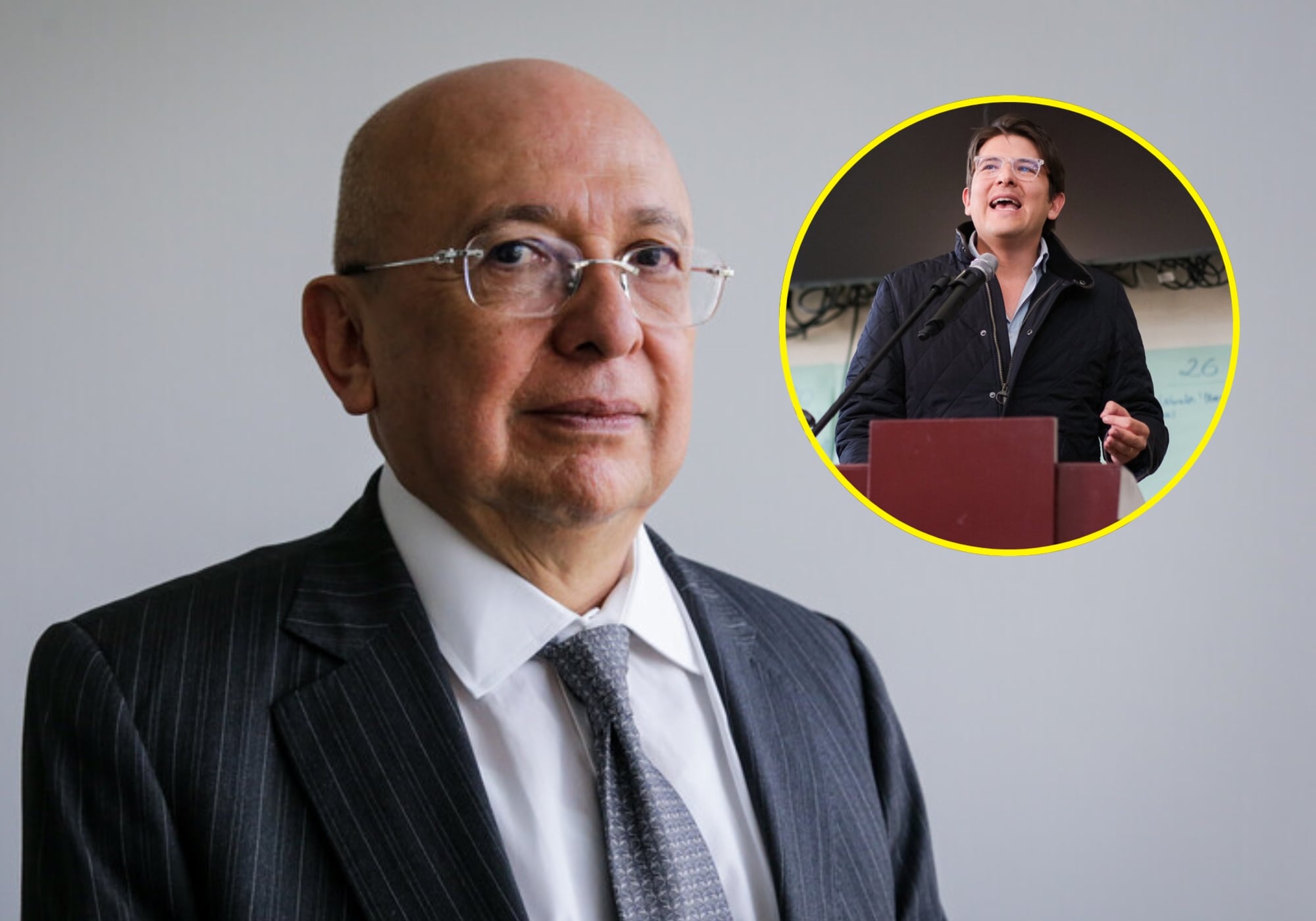 Eduardo Montealegre y Miguel Uribe. Foto: Colprensa.