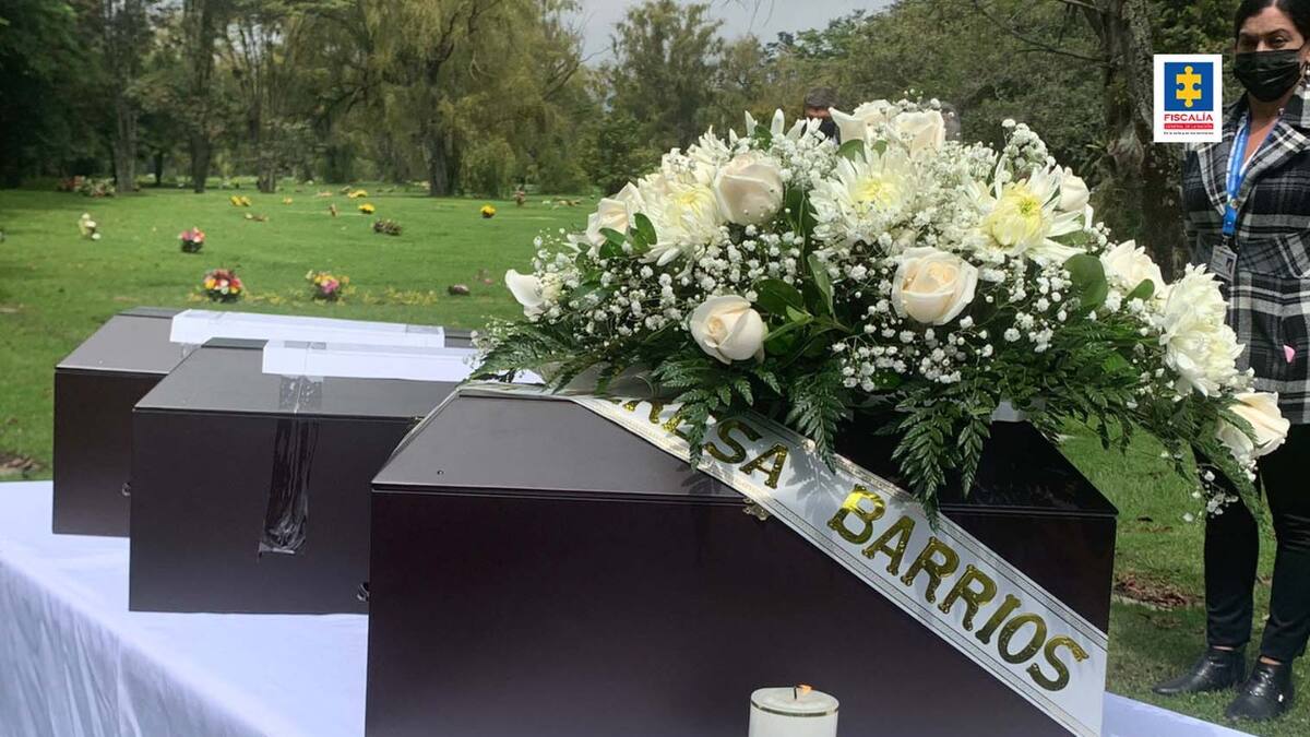 Familiares de auxiliar del Palacio de Justicia despiden a su ser querido tras 36 años de incertidumbre
