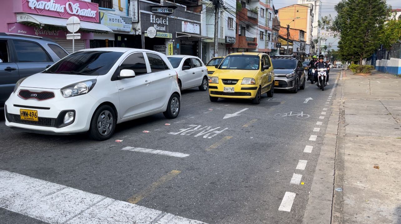 Levantan tramos de ciclorrutas en Bucaramanga.