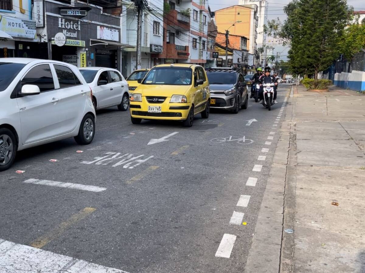 Inician levantamiento de tramo de ciclorruta en Bucaramanga