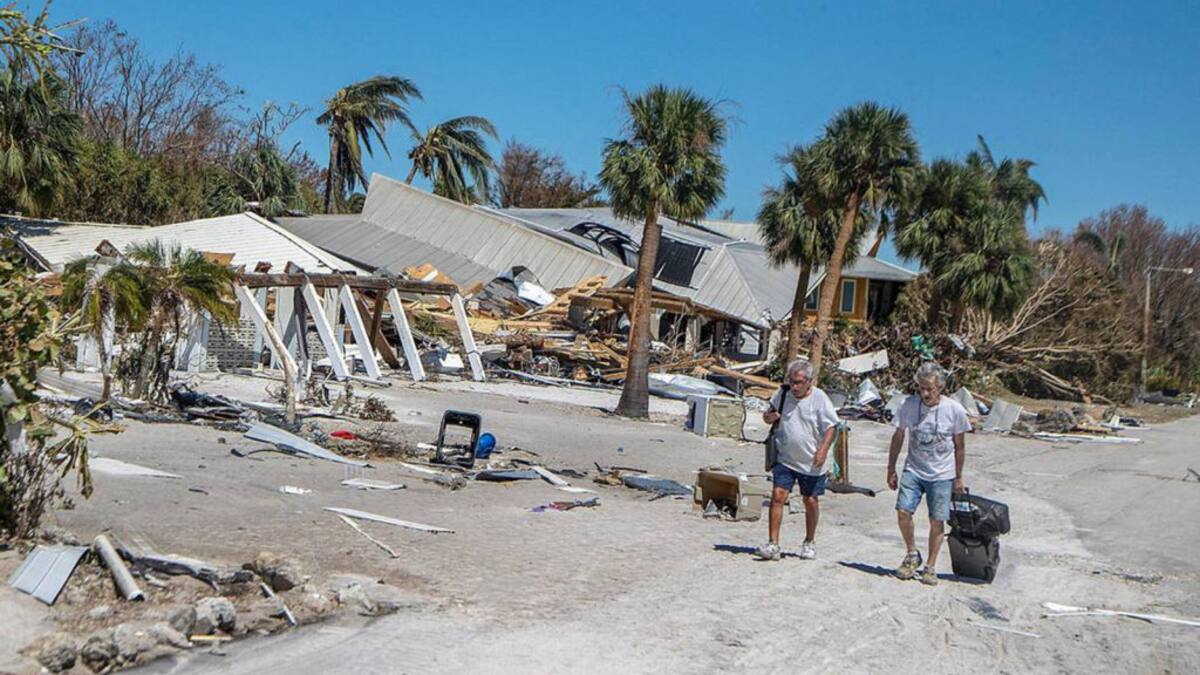 Huracán Ian: así pueden pedir ayuda las familias damnificadas en Florida