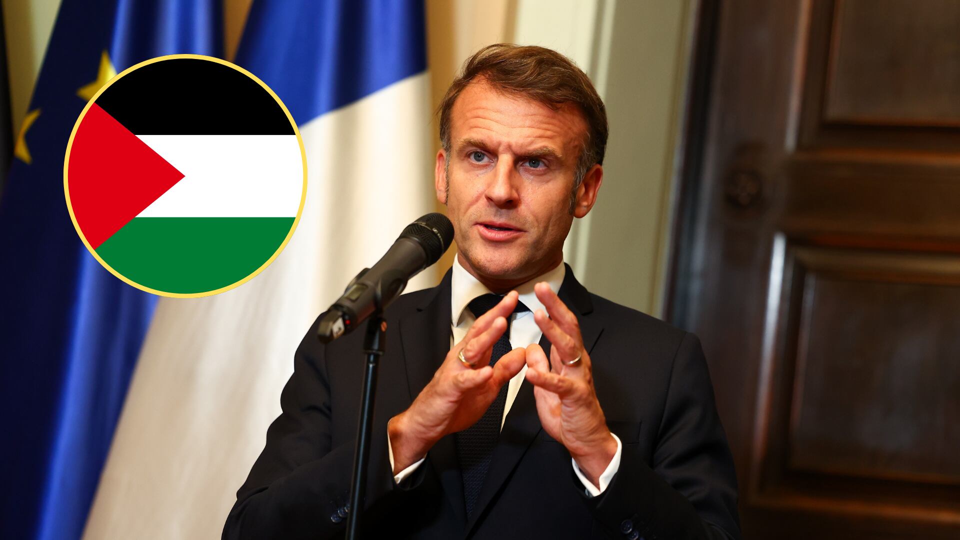 Emmanuel Macron. Foto: Christian Mang/Getty Images.