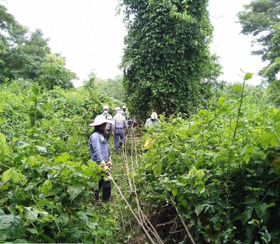 Fuertes lluvias afectaron la infraestructura eléctrica de 12 municipios de Córdoba. Foto: Afinia.
