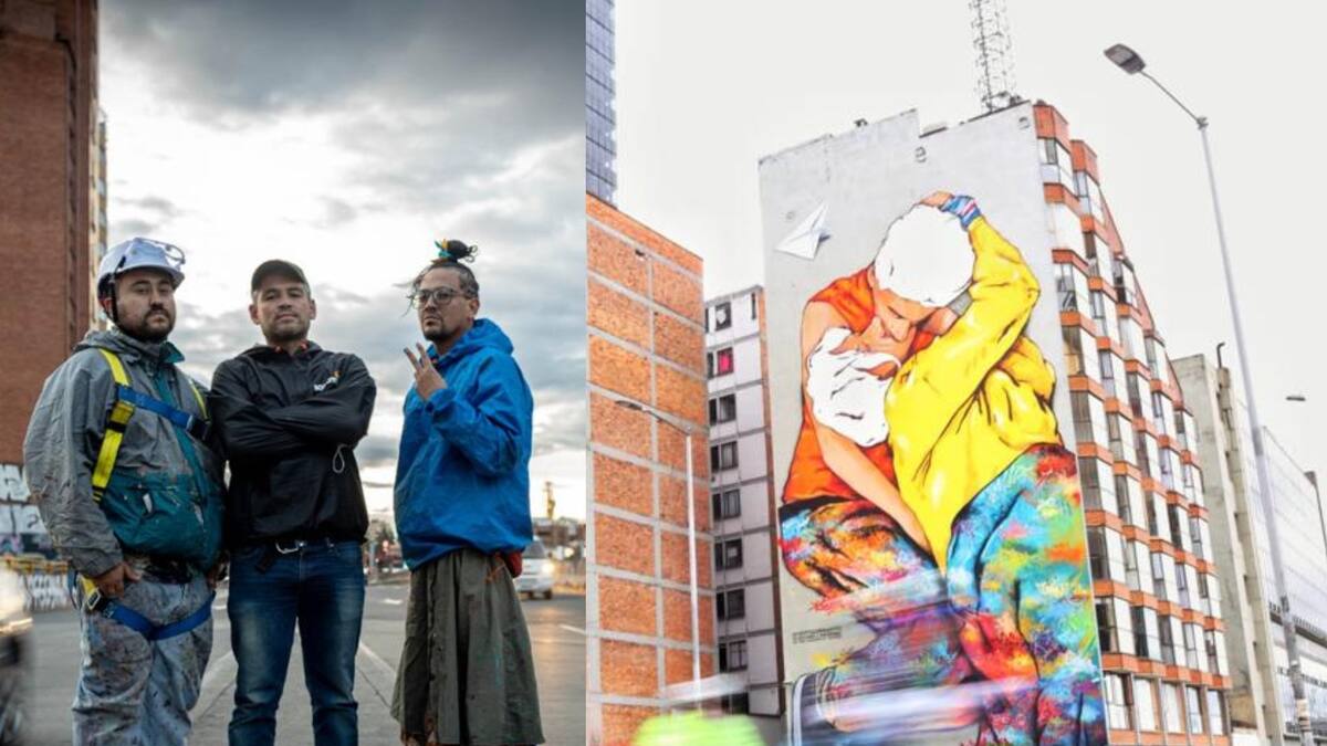 El mural “El beso de los invisibles” cumple 10 años y podría ser su último aniversario