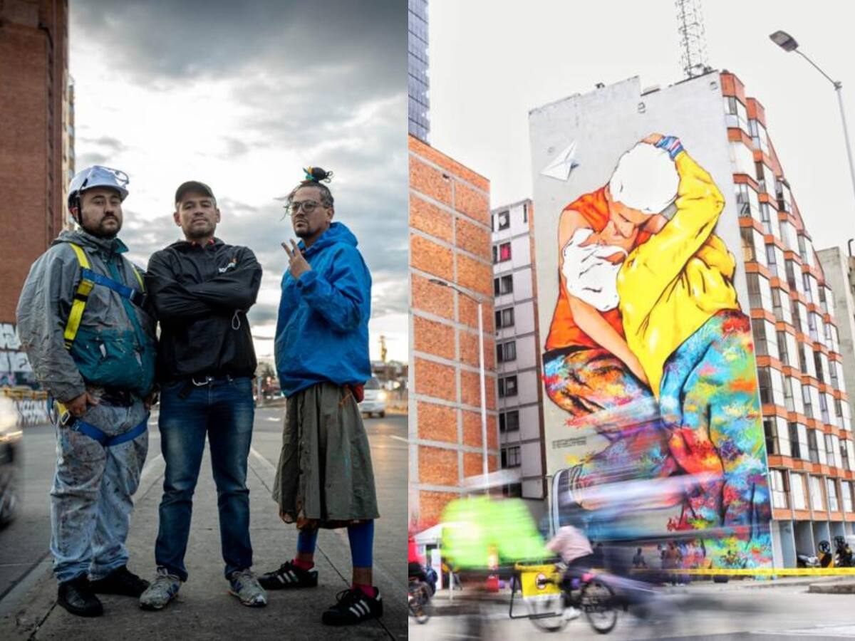 El mural “El beso de los invisibles” cumple 10 años y podría ser su último aniversario