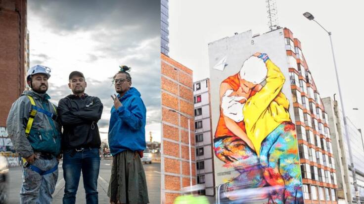 El mural “El beso de los invisibles” cumple 10 años y podría ser su último aniversario