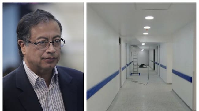 El actual senador de la República aseguró que en el lugar "se pueden poner 38 camas y con respiradores múltiples, 144 camas de cuidados intensivos".. Foto: Captura de Pantalla y Colprensa