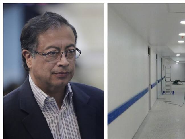 El actual senador de la República aseguró que en el lugar "se pueden poner 38 camas y con respiradores múltiples, 144 camas de cuidados intensivos".. Foto: Captura de Pantalla y Colprensa