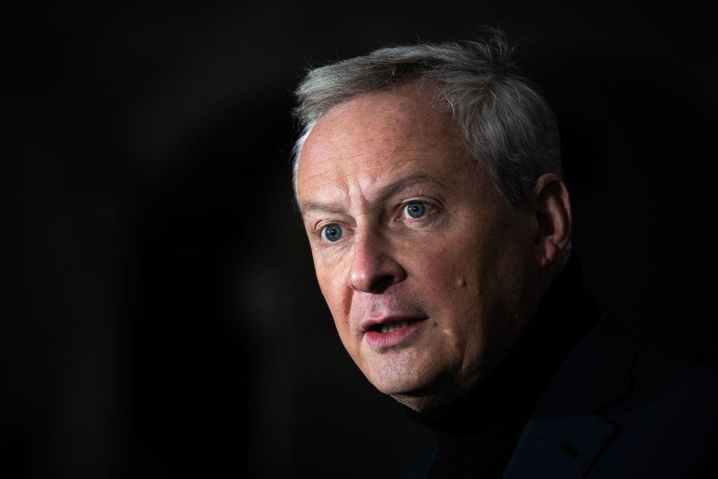 French Minister for the Economy and Finances Bruno Le Maire (Photo by LOU BENOIST/AFP via Getty Images)