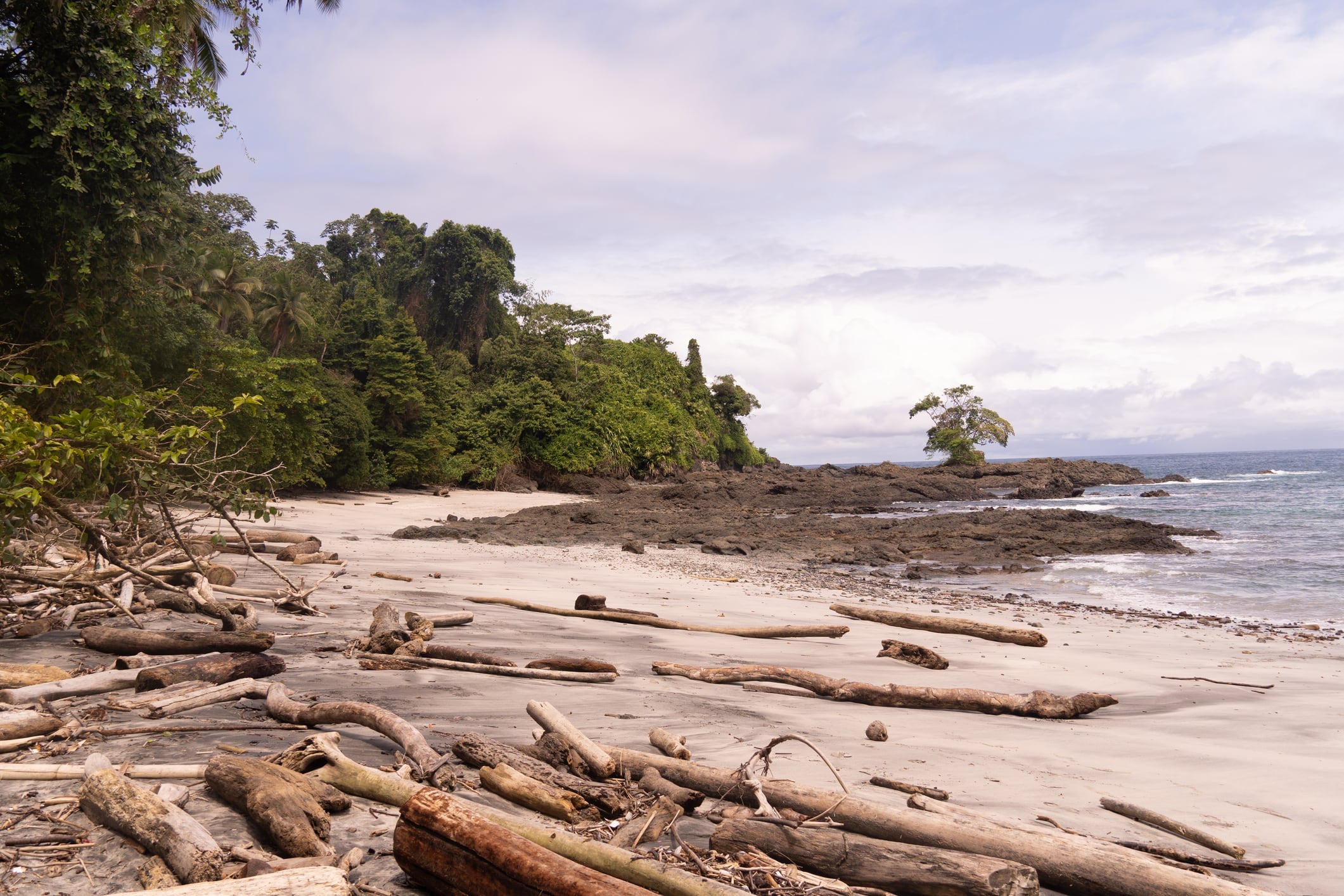 Playa en Chocó.