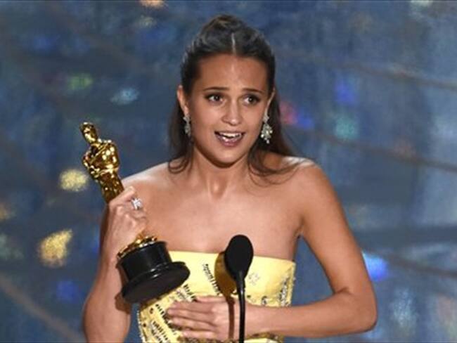 Alicia Vikander. Foto: AP.