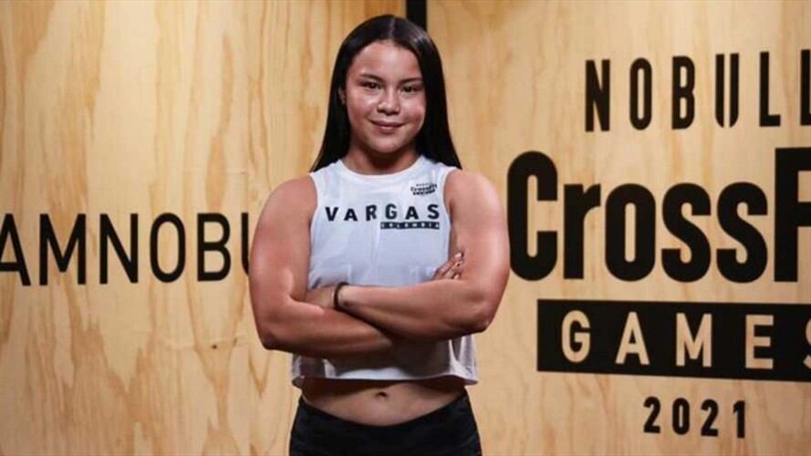María José Vargas, deportista colombiana de Crossfit. Foto: Twitter: @SoyOscarEscobar
