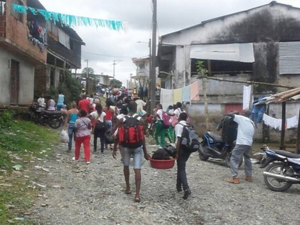 Aterrador: víctimas de desplazamiento en Chocó rozan las 500.000 en 30 años