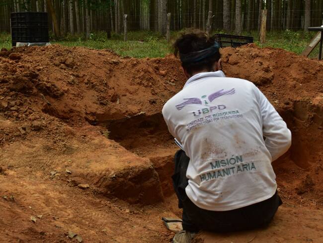 Unidad de Búsqueda recupera en Casanare cinco cuerpos de desaparecidos. Cortesía: UBPD Colombia