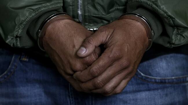 Capturan a encargado de las acciones sicariales de "Los Pachencas". Foto: Colprensa