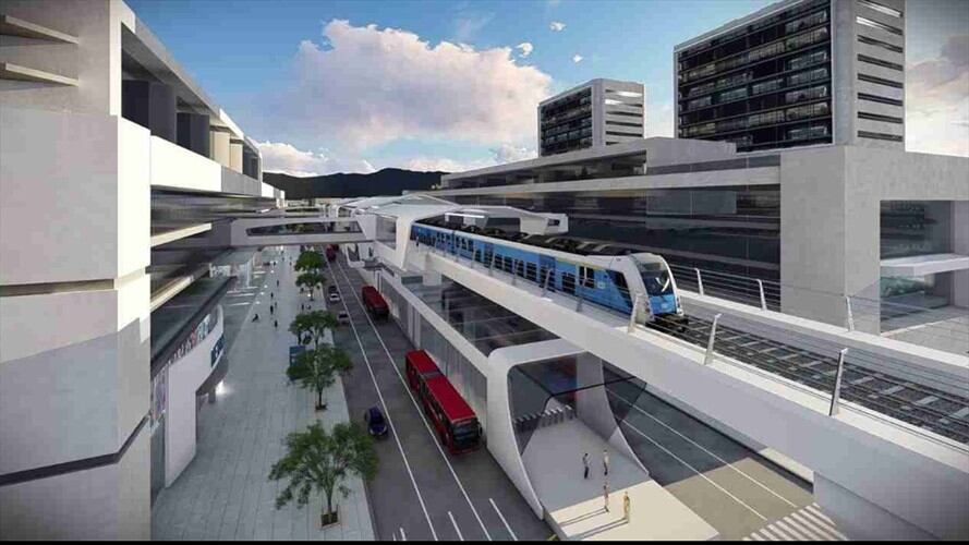 El presidente Iván Duque hizo una invitación a superar la discusión entre el metro elevado o subterráneo en Bogotá. Foto: Alcaldía de Bogotá