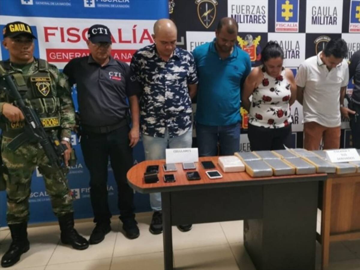 Capturan a ocho personas presuntamente integrantes del Clan del Golfo en Córdoba